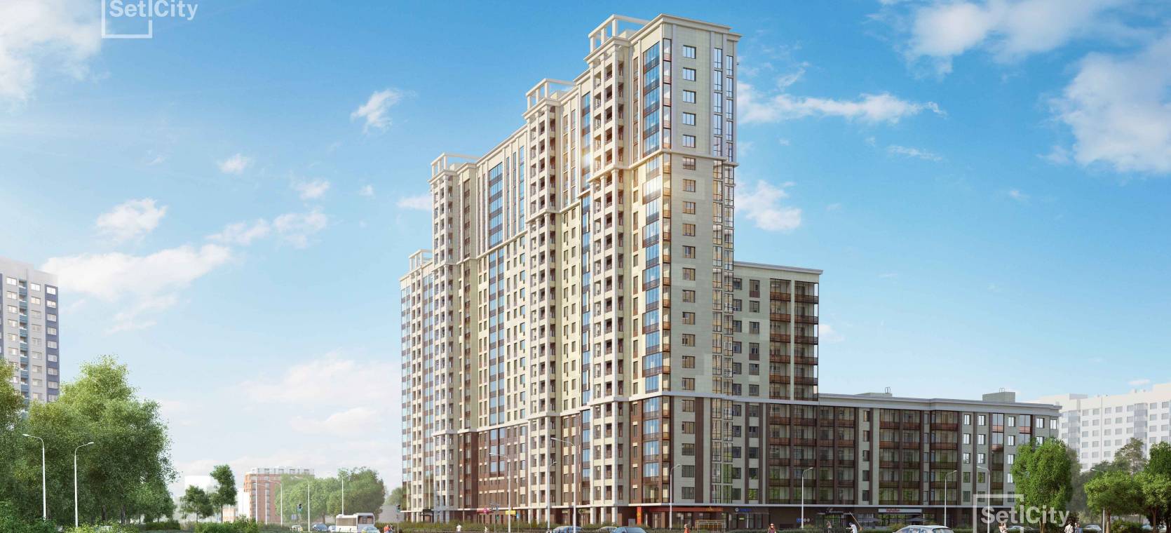 Продается 1-комнатная квартира, 39.72 м² в ЖК 